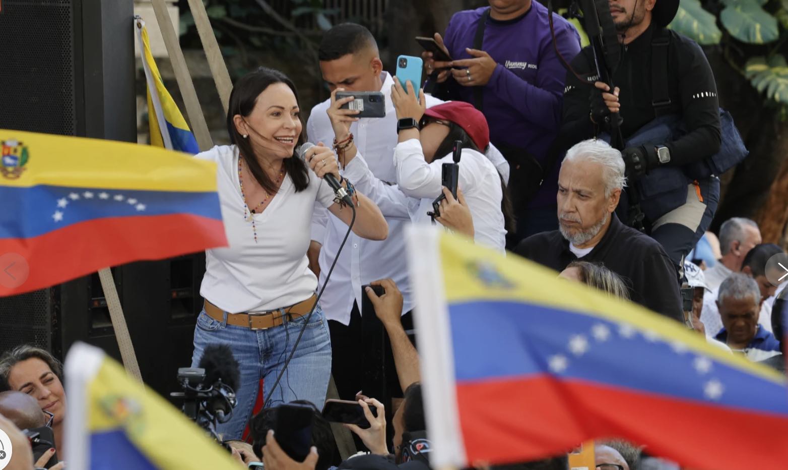 Venezuela en Crisis: Mar?a Corina Machado Promete No Ceder