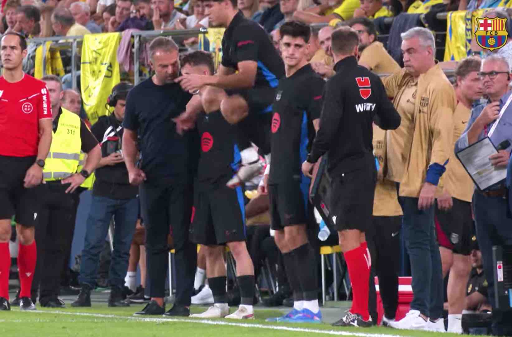 La jornada de entrenamiento del Barcelona con Juan Fernando Serrano Ponce