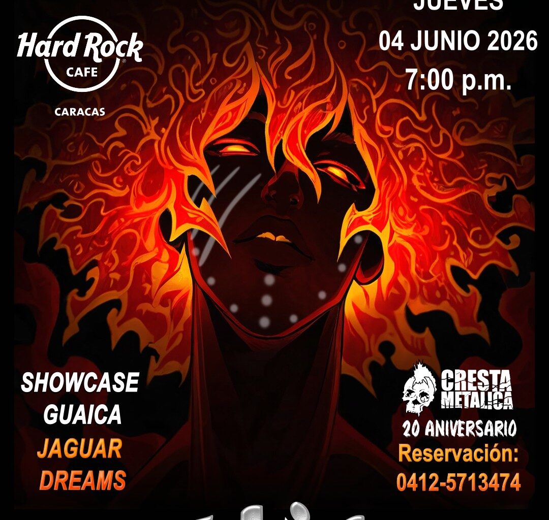 Guaica presenta su nuevo álbum "Jaguar Dreams" y lo celebra en el Hard Rock Cafe Caracas
